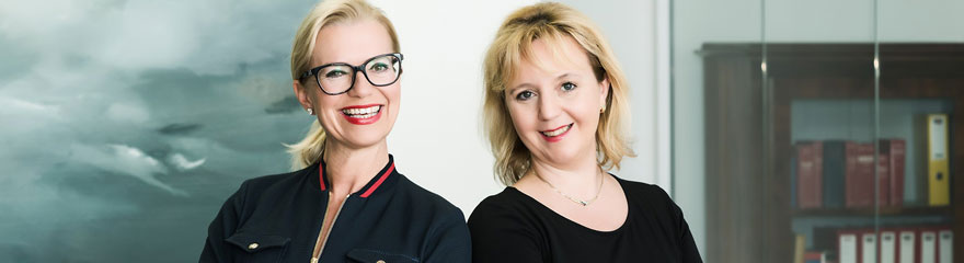 Dr. Elisabeth Winkelbauer-Hohenberg und Mag. Andrea Suppan